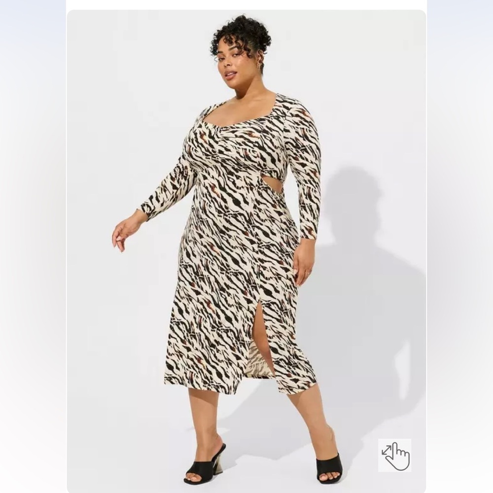 Torrid Maxi Studio Knit Dress Size 3X 22 - 24 NWT